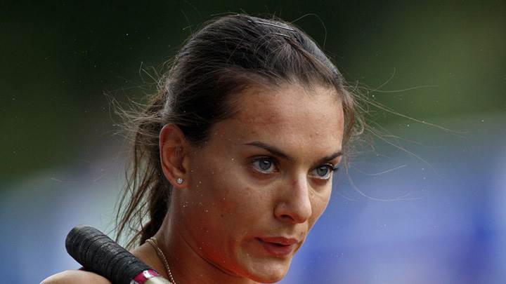 Yelena Isinbayeva Looking And Thinking Photoshoot